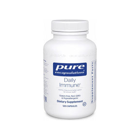 Pure Encapsulations Daily Immune Capsules 120-count front bottle label