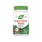 Nature's Way Cat's Claw Bark 100 vegan capsules front bottle with Non-GMO Project Verified badge