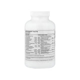 Thorne Women's Multi 50+ supplement facts panel listing ingredients, dosage, and serving size