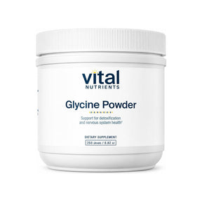 Vital Nutrients Glycine Powder 250 g container front label