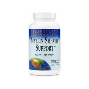 Planetary Herbals Myelin Sheath Support 820 mg 180 tablet bottle front label