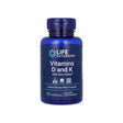 Life Extension D & K with Sea-Iodine 60 capsule bottle front label