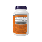 NOW Foods L-Citrulline 750 mg supplement facts panel listing ingredients, dosage, and serving size