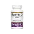 BioClinic Naturals Vitamin K2 Capsules 90 vegetarian capsule bottle front label