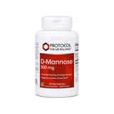 Protocol for Life Balance D-Mannose 500 mg 90 Veg Capsules front bottle label