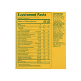 Grüns Kids Superfood Greens Gummies supplement facts panel listing ingredients, dosage, and serving size