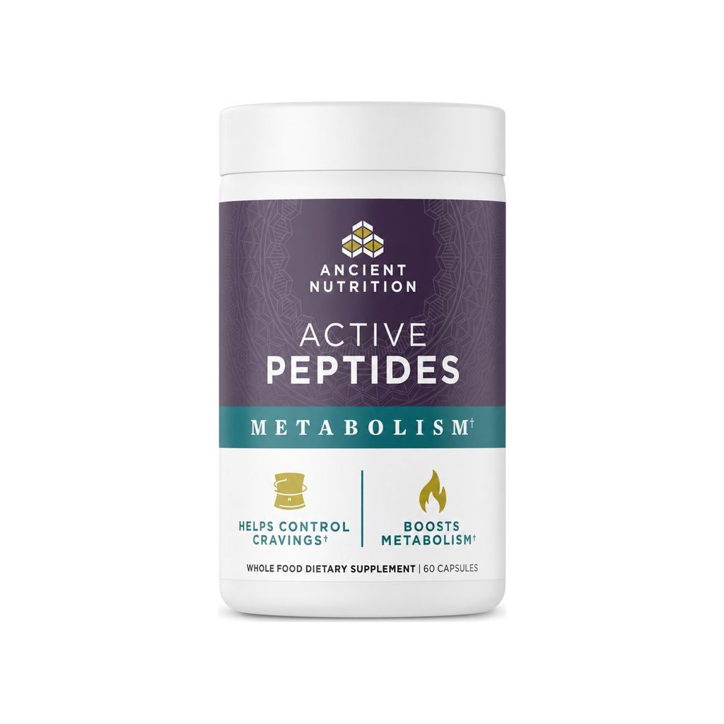 Ancient Nutrition Active Peptides Metabolic Booster 60-capsule bottle