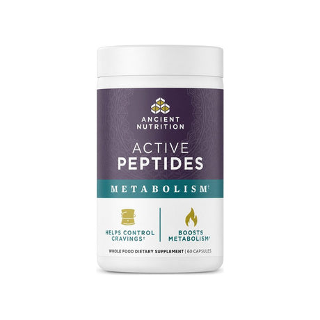 Ancient Nutrition Active Peptides Metabolic Booster 60-capsule bottle