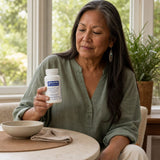 Pure Encapsulations Peptic-Care Zinc-L-Carnosine capsules shown beside the bottle