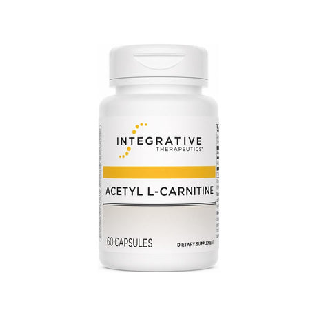 Integrative Therapeutics Acetyl L-Carnitine 500mg 60 capsules front bottle