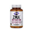 NOW Sports ZMA Veg Capsules bottle with black sports recovery supplement label