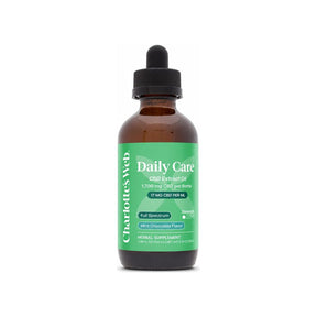 Charlotte's Web Daily Care 17mg CBD Oil front packshot showing brand label and size