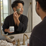 Redmond Ready-to-Mix Bentonite Clay 10 oz jar shown with size measurement
