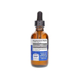 Progressive Labs Organo Iodine Drops supplement facts panel listing dosage and serving size