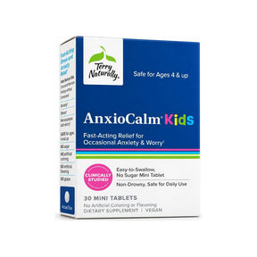 Terry Naturally AnxioCalm Kids 30 mini tablets box front