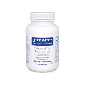 Pure Encapsulations VisionPro Nutrients 90 capsules front bottle label