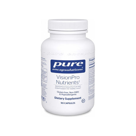 Pure Encapsulations VisionPro Nutrients 90 capsules front bottle label