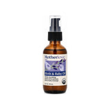 Motherlove Birth & Baby Oil 2 fl oz front bottle with USDA Organic and vegan label details
