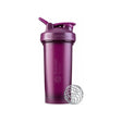BlenderBottle Classic 28oz Plum shaker bottle with flip cap and carry loop