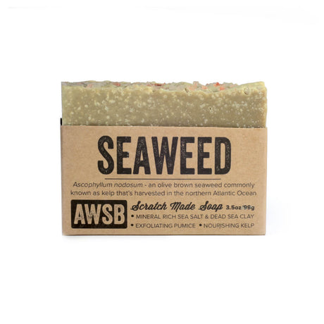 a wild soap bar seaweed soap 3.5 ounces 99 grams