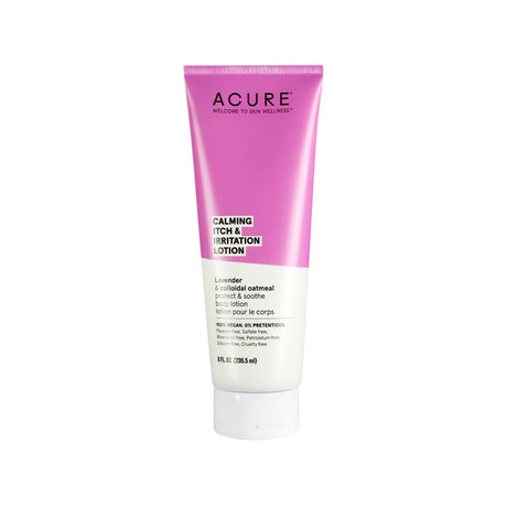 acure calming itch and irritation lotion 8 fluid ounces 236.5 ml