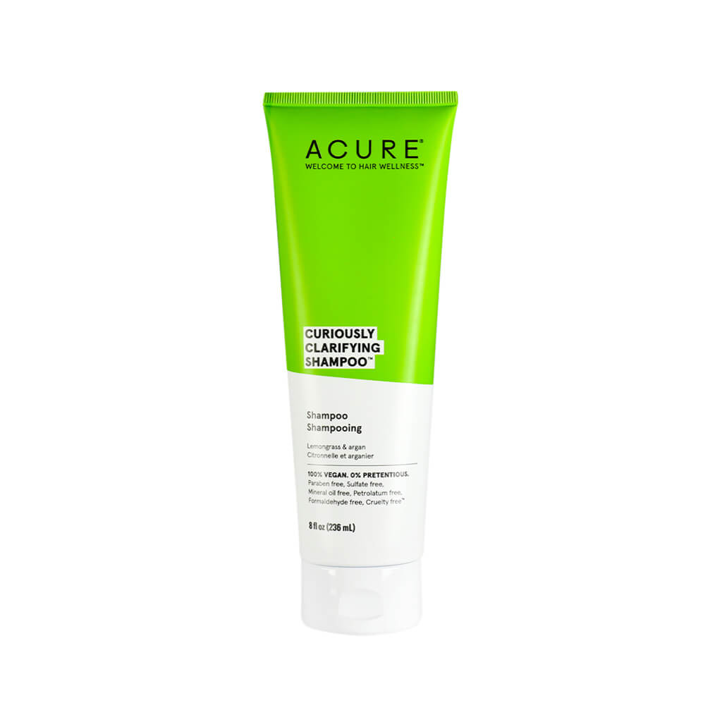 acure curiously clarifying shampoo 8 fluid ounces 236 ml