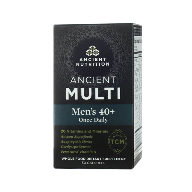 Ancient Nutrition Ancient Multi Men’s 40+ Once Daily Capsules best men's multivitamin health food store near me madison wi the healthy place