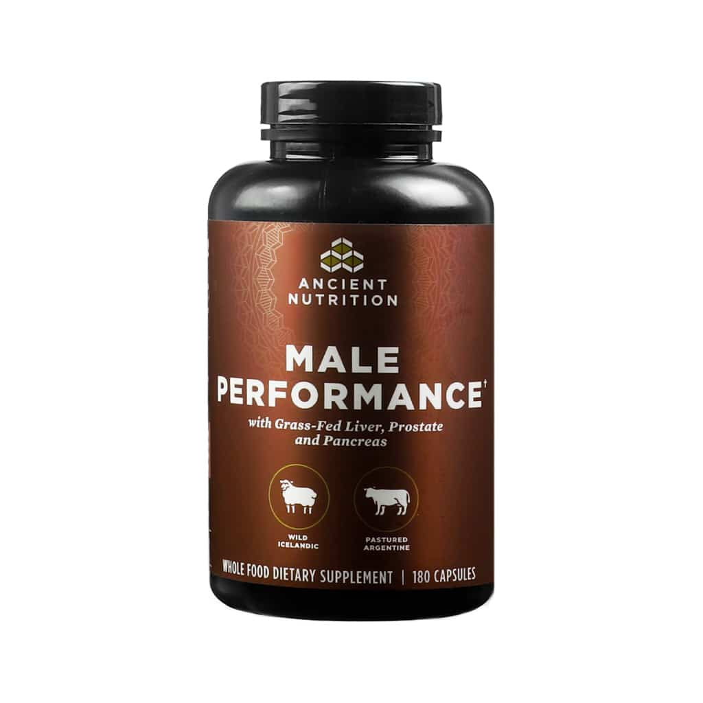 ancient nutrition male performance capsules 180 capsules 30 day supply