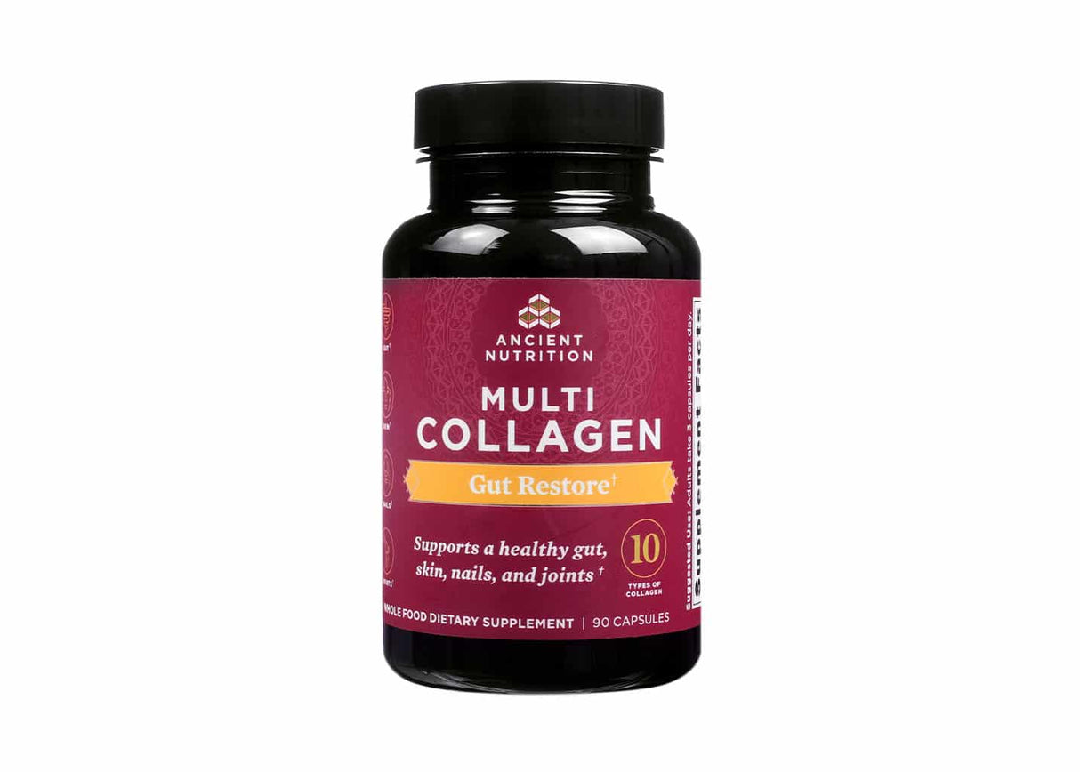 ancient nutrition multi collagen peptides gut restore capsules 90 capsules