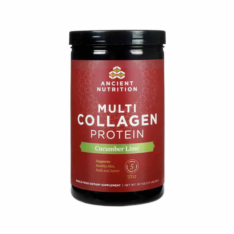 ancient nutrition multi collagen protein powder 18.70 ounces cucumber lime 45 servings