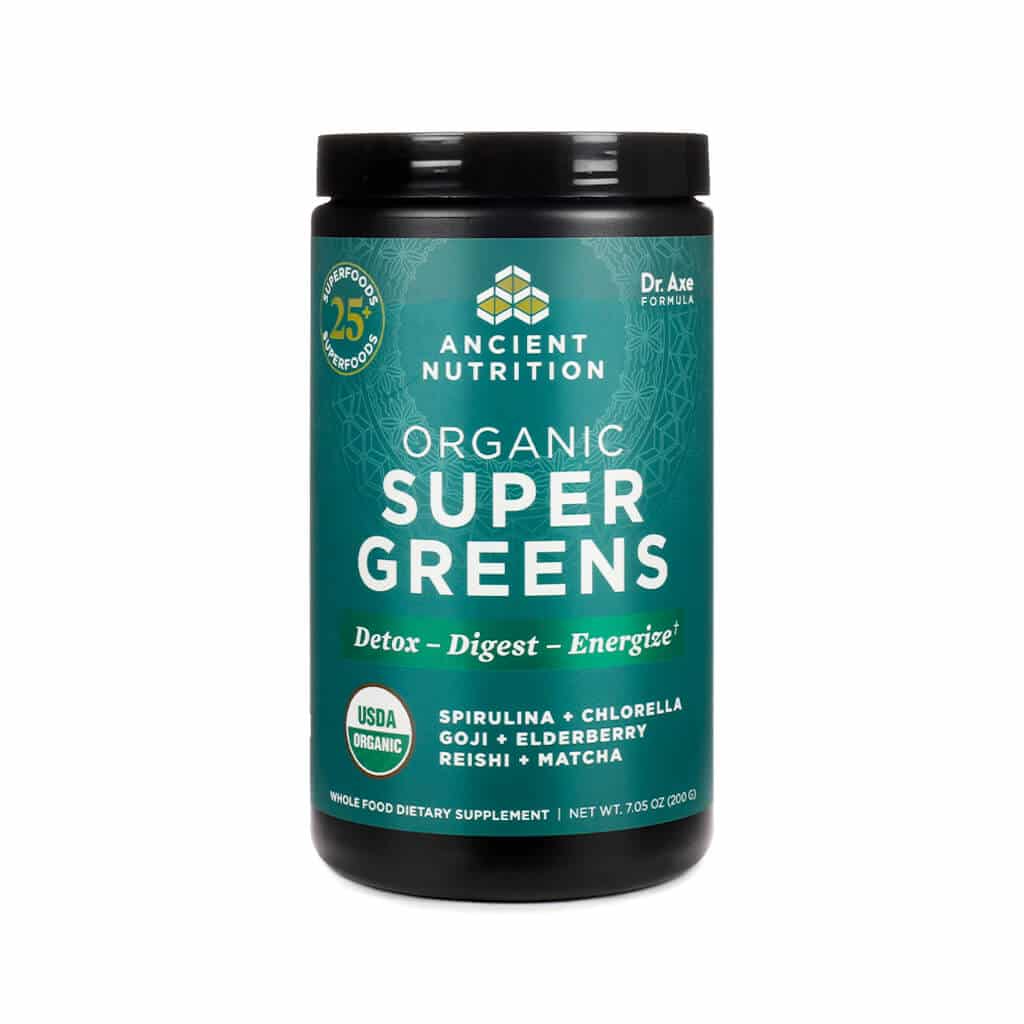 Ancient Nutrition Organic SuperGreens Powder