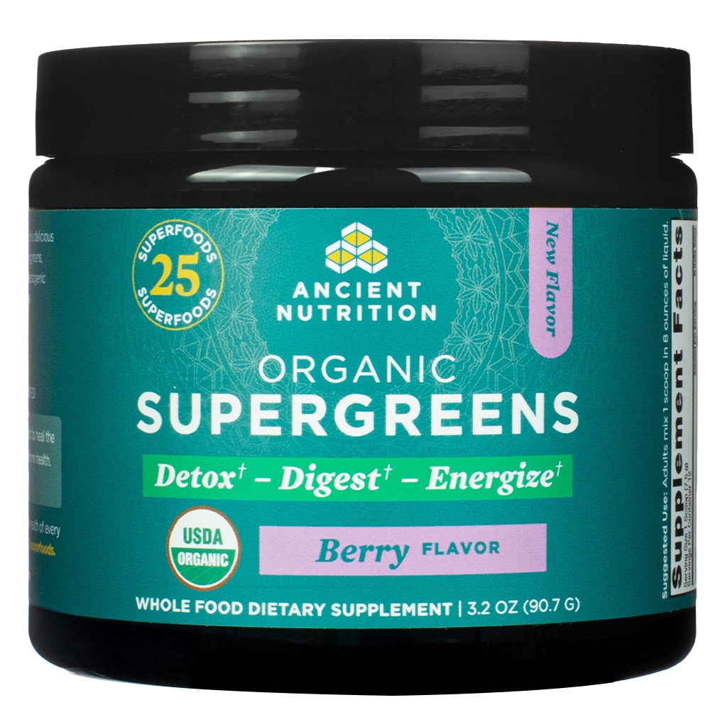 Ancient Nutrition Organic SuperGreens Powder