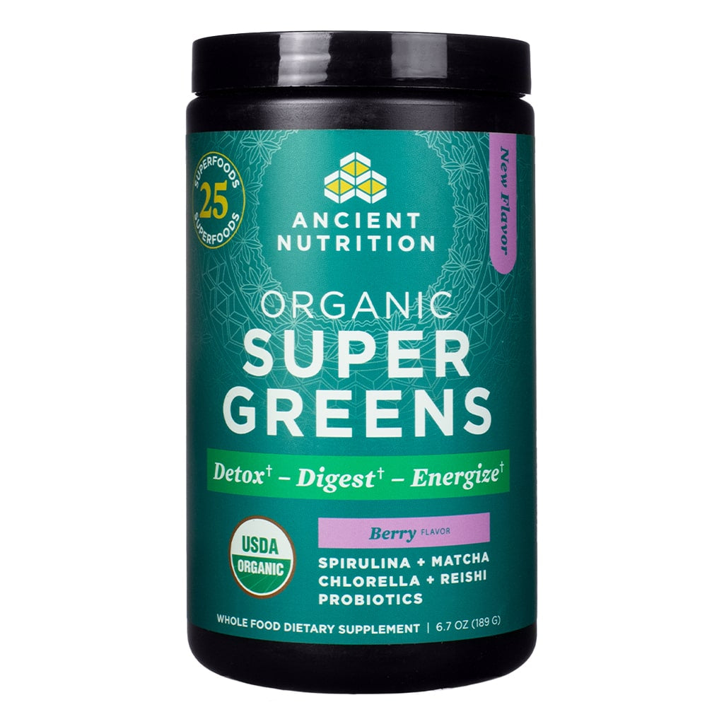 Ancient Nutrition Organic SuperGreens Powder