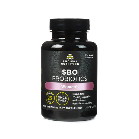 ancient nutrition sbo probiotics women’s once daily 30 capsules