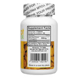 Supplement Facts panel of Apricot Power B17 Amygdalin 500mg 100 Capsules, detailing apricot seed extract dosage per serving and list of inactive ingredients.

