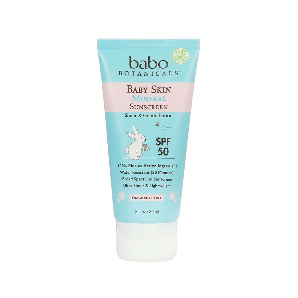 babo botanicals baby mineral sunscreen spf 50 3 fluid ounces