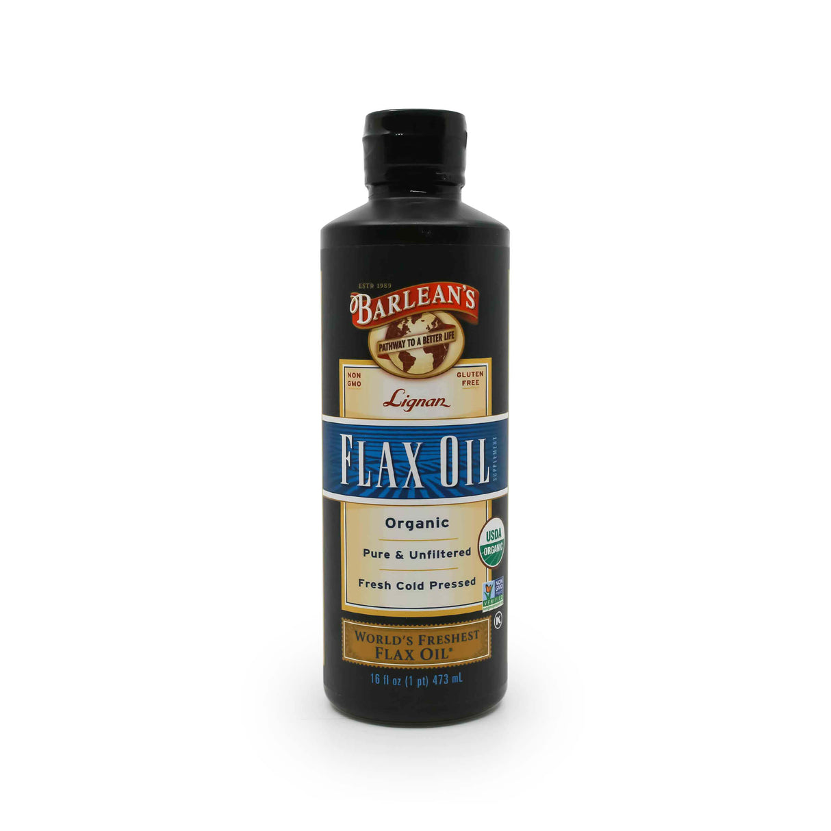 Barlean's Organic Lignan Flax Oil Liquid