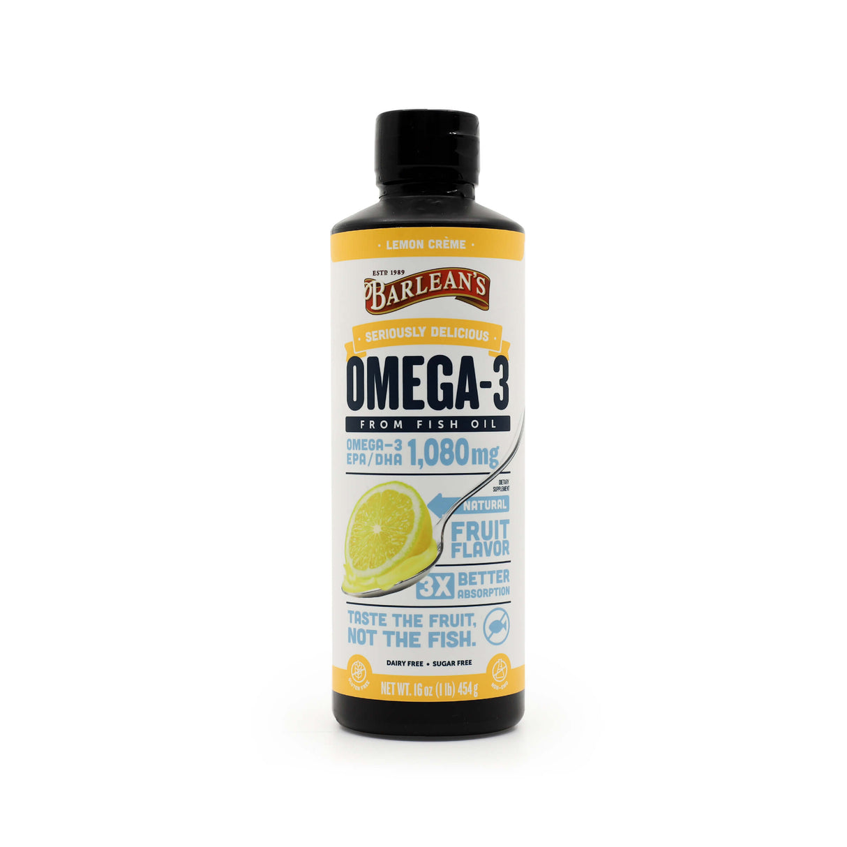 Barlean's Seriously Delicious Omega-3 Fish Oil