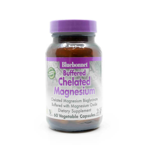 bluebonnet albion chelated magnesium 200mg 60 capsules