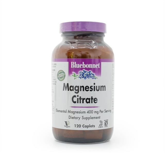 bluebonnet magnesium citrate 400mg 120 caplets