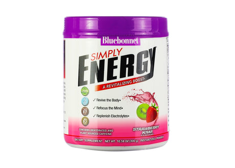 Bluebonnet Simply Energy Powder Strawberry Kiwi 10.58 oz 30 servings