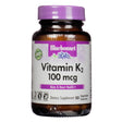Bluebonnet Vitamin K2 100mcg 50 capsules 1 and a half month supply