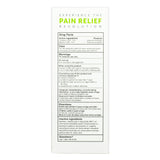 CBDMedic Arthritis Aches & Pain Relief Ointment Drug Facts Panel 1.4 oz displays usage instructions, warnings, directions, and a list of inactive ingredients like beeswax, eucalyptus oil, and hemp extract.