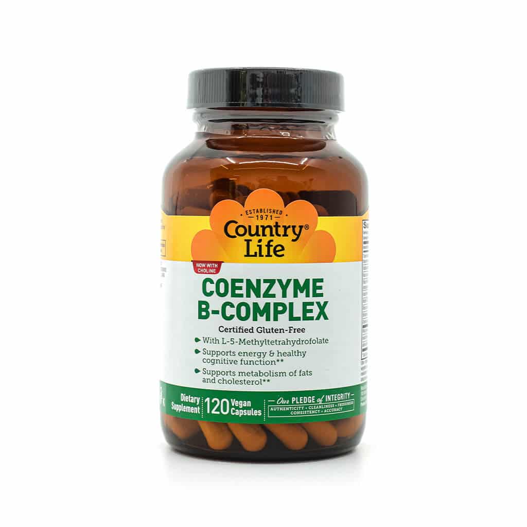 country life coenzyme b-complex 120 capsules