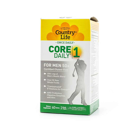 country life core daily-1® for men 50+ 50 tablets