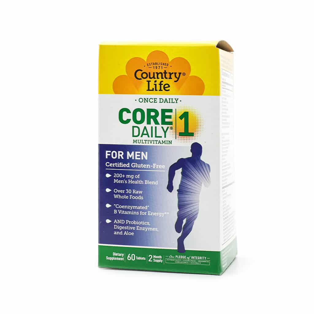 country life core daily-1® for men 60 tablets