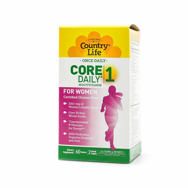 country life core daily-1® for women 60 tablets