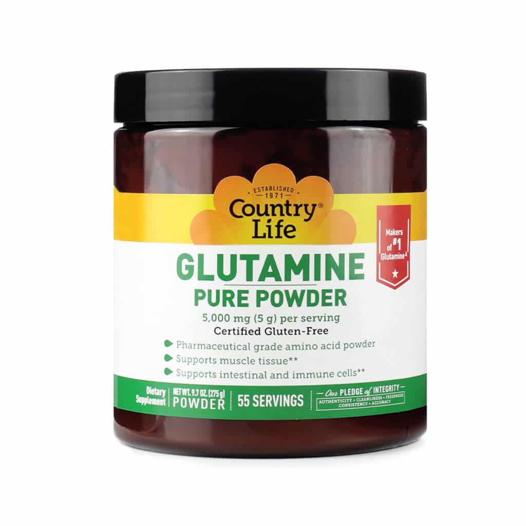 country life glutamine pure powder 9.7 ounces