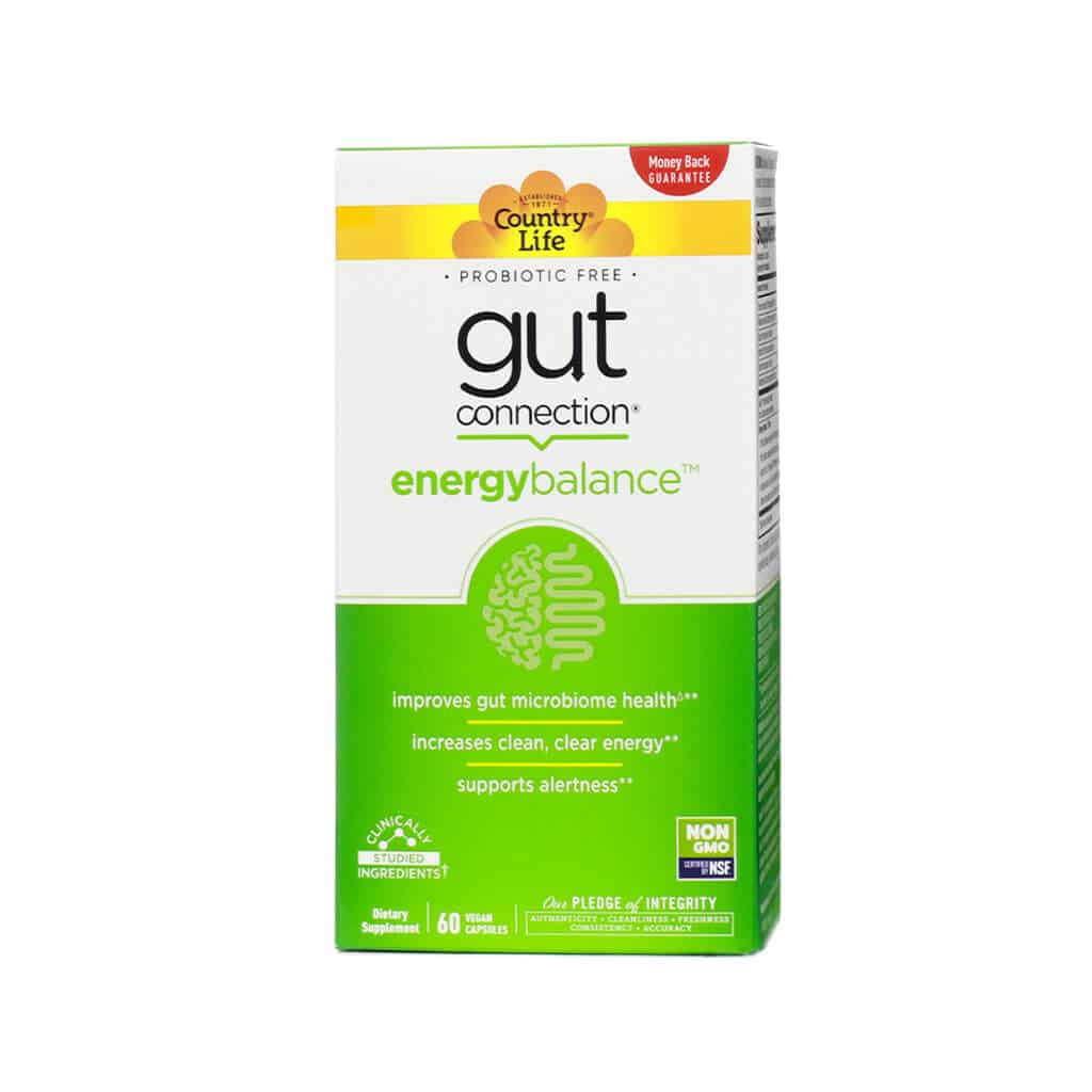 country life gut connection™ energy balance™ 60 capsules