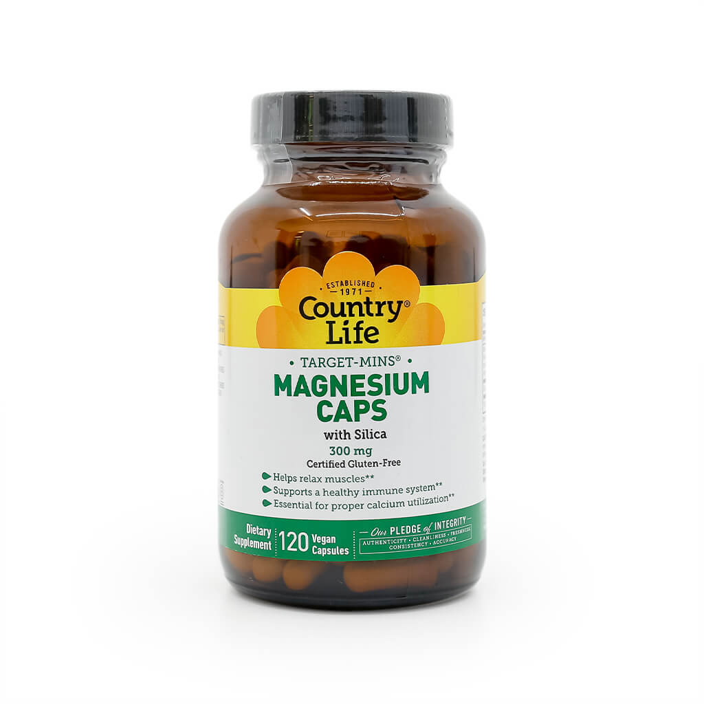 country life target-mins® magnesium caps 300mg 120 capsules